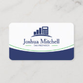 Personalized Tax Preparer Professional Accountant Visitekaartje (Voorkant)