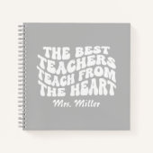Personalized Teacher Appreciation Gift Notitieboek (Voorkant)