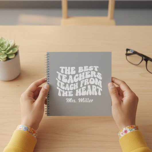 Personalized Teacher Appreciation Gift Notitieboek