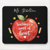 Personalized Teacher Appreciation Mouse Pad Muismat (Voorkant)
