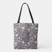 Personalized Teacher Appreciation Tote Bag  (Achterkant)