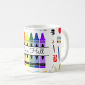 Personalized Teacher  Custom Teacher Appreciation Koffiemok (Voorkant rechts)