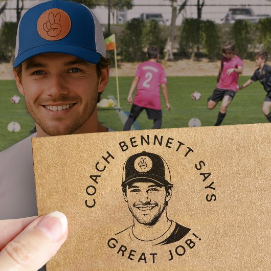 Personalized Teacher Stamp With Custom Photo Stamp Rubberstempel