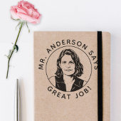 Personalized Teacher Stamp With Custom Photo Stamp Rubberstempel