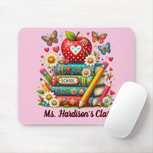 Personalized Teachers School Muismat (Met muis)