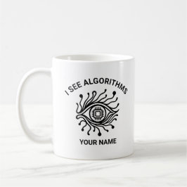 Personalized Tech Mug with Custom Text Koffiemok