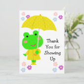 Personalized Thank You Card Mental Health Clients Bedankkaart (Staand voorkant)