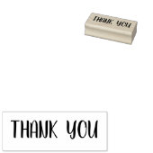 Personalized Thank You  Rubberstempel (Gestempeld)