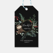 Personalized Thankful for you! Cadeaulabel (Voorkant)