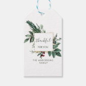 Personalized Thankful for you! Cadeaulabel (Voorkant)