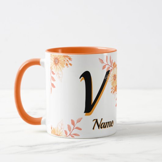 Personalized Thanksgiving Gift Mug - Custom Name & Mok (Links)