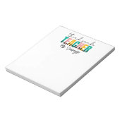 Personalized Third Grade Teacher – Custom Teacher Notitieblok (Linkerzijde)