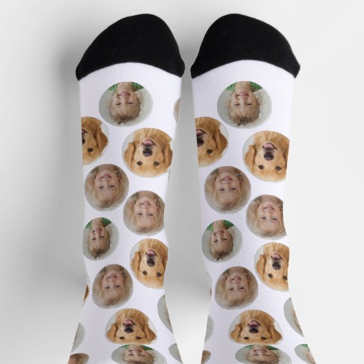 Personalized Three-Photo Face Socks | Custom Gift Sokken (Top)
