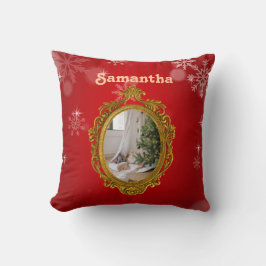 Personalized Throw Pillow 16" x 16" Kussen