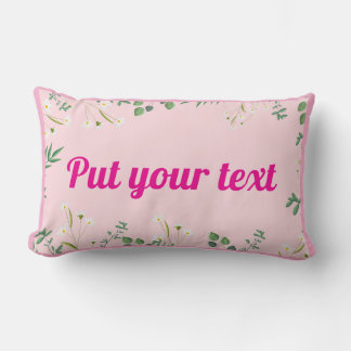 Personalized Throw Pillow for Home and Bedroom Kussen