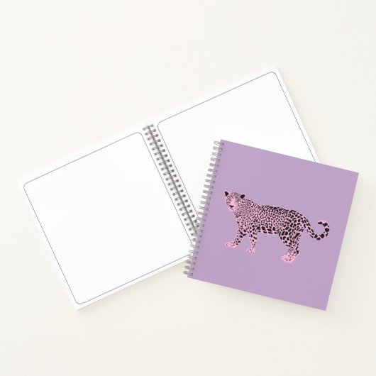 Personalized Tiger Sketchbook Notitieboek (Binnen)