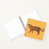 Personalized Tiger Sketchbook - Yellow Notitieboek (Binnen)