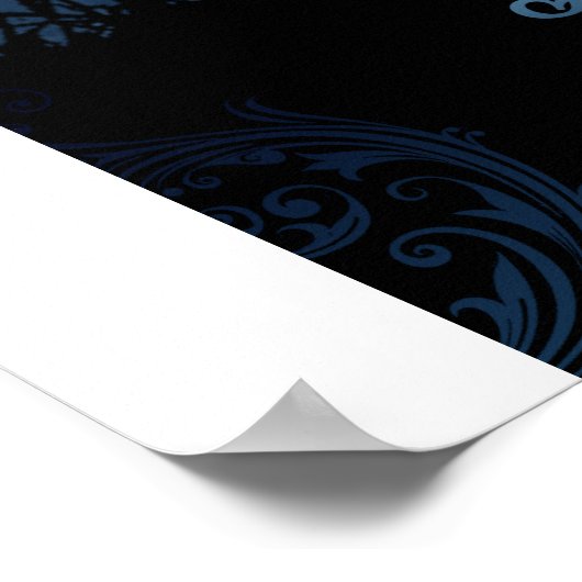 Personalized To My Husband, Couple Under Moon Poster (Hoek)