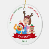 Personalized Toddler Ornament, Ms. Rachel Ornament (Links)
