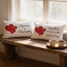 Personalized Together Every Day Adventure Quote  Kussen