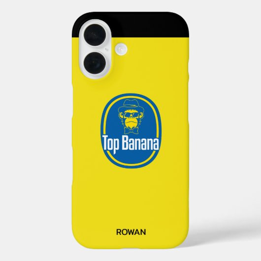 Personalized Top Banana Case-Mate iPhone Case (Achterkant)