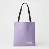 Personalized Tote,  Bridesmaid Gift, Custom Name  Tote Bag (Voorkant)