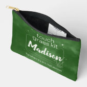 Personalized Touch Grass Kit Anxiety Bag Etui (Open)