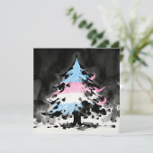 Personalized Transgender Christmas Poem Feestdagenkaart (Staand voorkant)