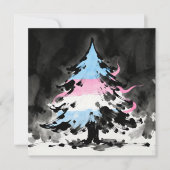 Personalized Transgender Christmas Poem Feestdagenkaart (Voorkant)