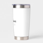 Personalized Travel Mug • Custom Coffee Mug • Insu Geïsoleerde Drinkbeker (Rechts)