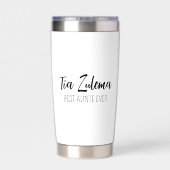 Personalized Travel Mug • Custom Coffee Mug • Insu Geïsoleerde Drinkbeker (Achterkant)