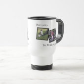 Personalized Travel Mug For Animal Lovers Reisbeker (Voorkant rechts)