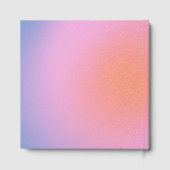 Personalized Trendy Lavender Purple Bat Mitzvah Gastenboek (Achterkant)