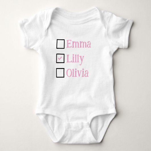 Personalized Triplets Gift, Custom Triplet Babies Romper (Voorkant)