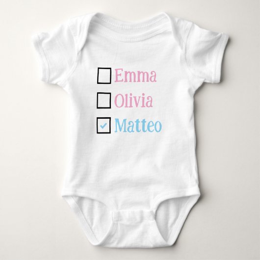 Personalized Triplets Gift, Custom Triplet Babies  Romper (Voorkant)