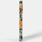 Personalized Tropical Floral Leaves  Case-Mate iPhone Case (Achterkant / Rechts)