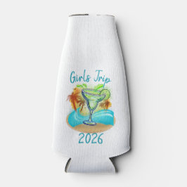 Personalized Tropical Island Flesjeskoeler