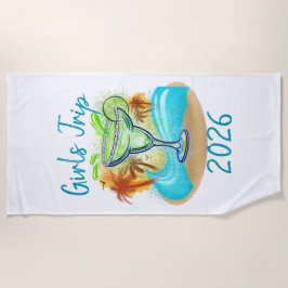 Personalized Tropical Island Strandlaken