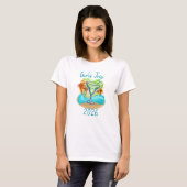 Personalized Tropical Island T-shirt (Voorkant volledig)