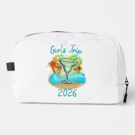 Personalized Tropical Island Toiletry Bag Toilettasje