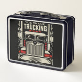 Personalized Trucking 18 Wheeler BIG RIG Trucker (Achterkant)