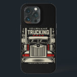 Personalized Trucking 18 Wheeler BIG RIG Trucker Case-Mate iPhone Case<br><div class="desc">Speciaal ontwerp van het bedrijf voor vrachtwagentruckers op wielrenners - Aangepast met jouw naam en aangepaste tekst!</div>