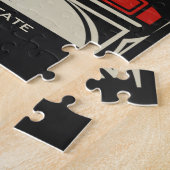 Personalized Trucking 18 Wheeler BIG RIG Trucker Legpuzzel (Zijkant)