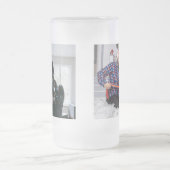 Personalized Two Sided Family Christmas Photo  Matglas Bierpul (Center)