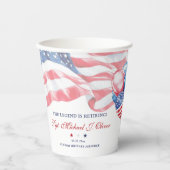 Personalized U.S. Military Retirement Papieren Bekers (Voorkant)