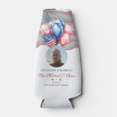 Personalized U.S. Military Retirement Photo Flesjeskoeler (Voorkant)