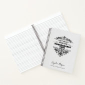 Personalized Unbreakable Soul Spiral Notebook Notitieboek (Binnen)