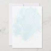 Personalized Under the Sea Crab Birthday Invitatio Kaart (Achterkant)