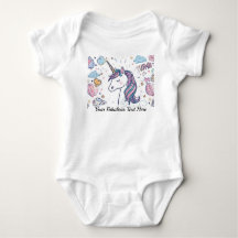 Personalized Unicorn Teddy Bear for Kids  Lovers