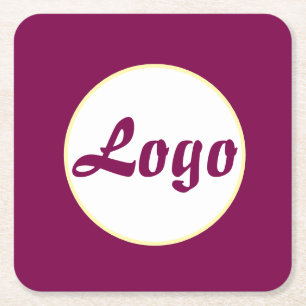 PERSONALIZED UW EIGEN LOGO KANTOOR BEDRIJF MODERN KARTONNEN ONDERZETTERS